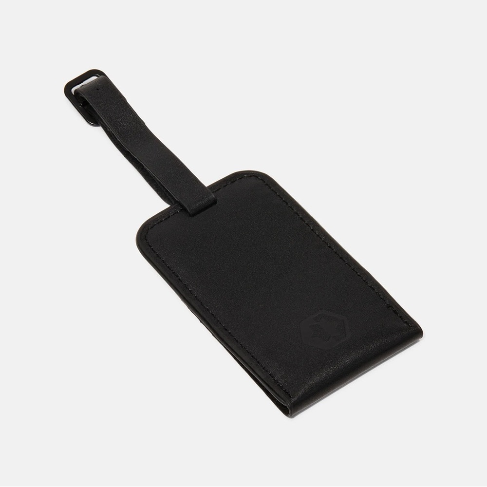 Ridge Luggage Tag. Black, NWT, unopened.
